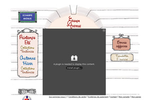 echarpeavenue.fr website preview