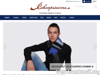 echarpissime.com website preview