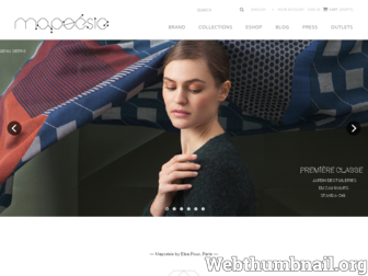 mapoesie.fr website preview