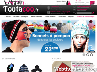 toutacoo.fr website preview