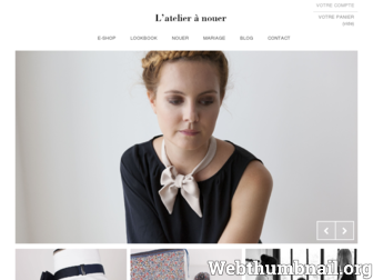 latelieranouer.fr website preview