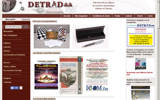 detrad.com website preview