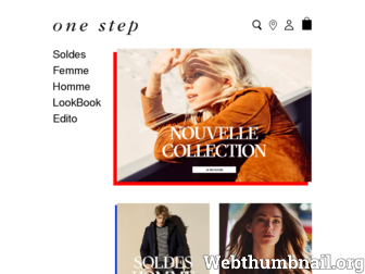 onestep.fr website preview