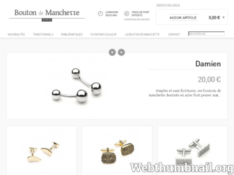 boutondemanchette-paris.com website preview