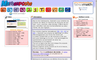 mathenpoche.sesamath.net website preview