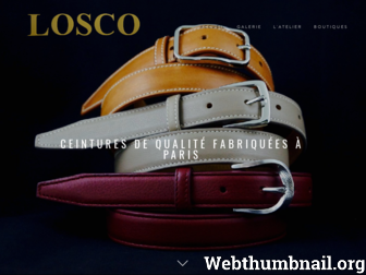 losco.fr website preview