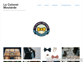 lecolonelmoutarde.wordpress.com website preview