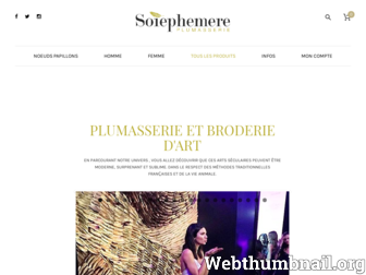 soiephemere.com website preview