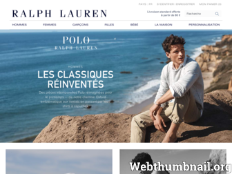 ralphlauren.fr website preview