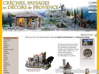 creche-decor-provence.com website preview