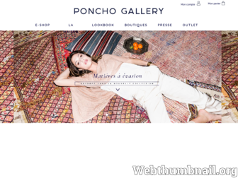 ponchogallery.com website preview