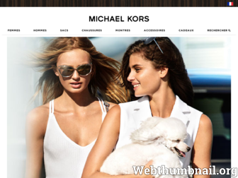 michaelkors.fr website preview