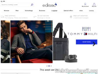 edisac.com website preview