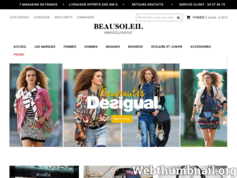 beausoleilmaroquinerie.fr website preview