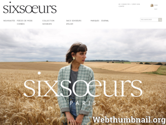 sixsoeurs.fr website preview