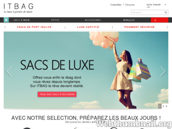 itbag.fr website preview