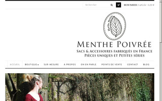 menthe-poivree.eu website preview