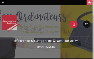 lamaroquinerieparisienne.eu website preview