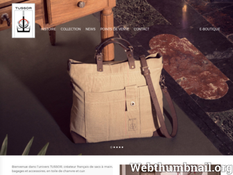 tussor.net website preview