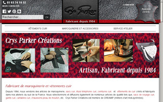 boutique-cuir.fr website preview