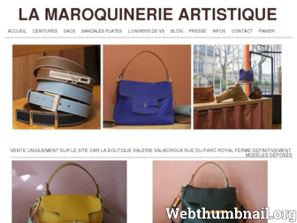 valeriesalacroux.com website preview