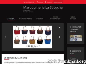 maroquinerie-sacoche-tours.fr website preview