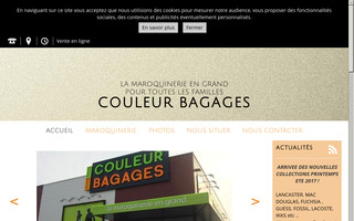 couleur-bagages.fr website preview