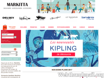 markitta.com website preview