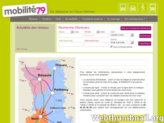 mobilite79.fr website preview