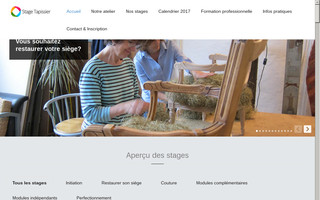 stage-tapissier.com website preview