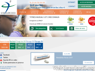 supdesrh.com website preview