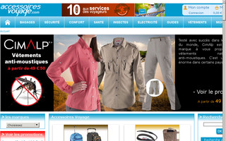 accessoiresvoyage.com website preview