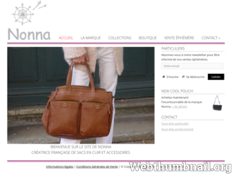 nonna.fr website preview