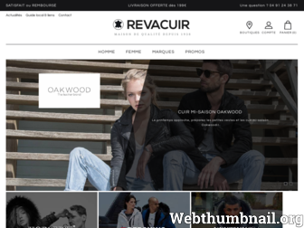 revacuir.fr website preview