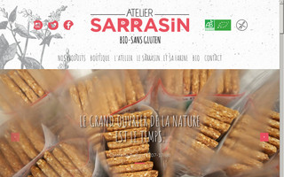 ateliersarrasin.com website preview