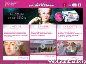 biscuits-montbozon.fr website preview