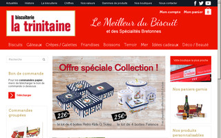 latrinitaine.com website preview
