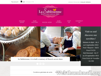 sablesienne.com website preview