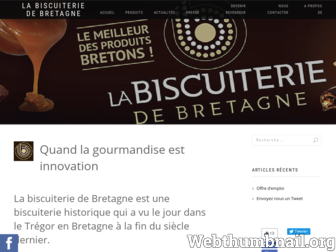 labiscuiteriedebretagne.fr website preview