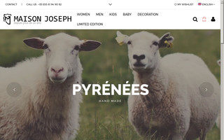 maison-joseph.fr website preview
