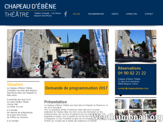 chapeaudebene.com website preview