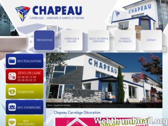 chapeau-carrelage.com website preview