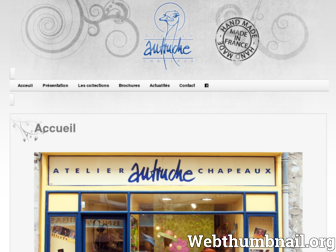 atelier-autruche-chapeaux.com website preview