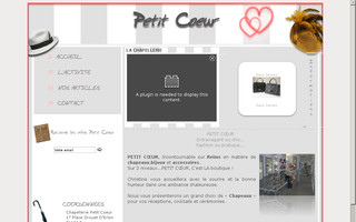 petitcoeur.eu website preview