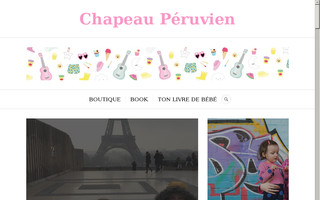 chapeau-peruvien.com website preview