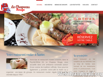 chapeau-rouge.com website preview