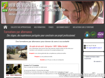 mfr-vignieu.org website preview