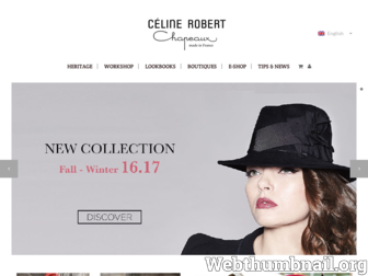 celinerobert.com website preview