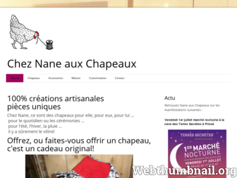 chez-nane.fr website preview