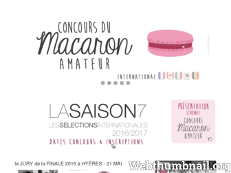 concours-macarons-amateur.com website preview
